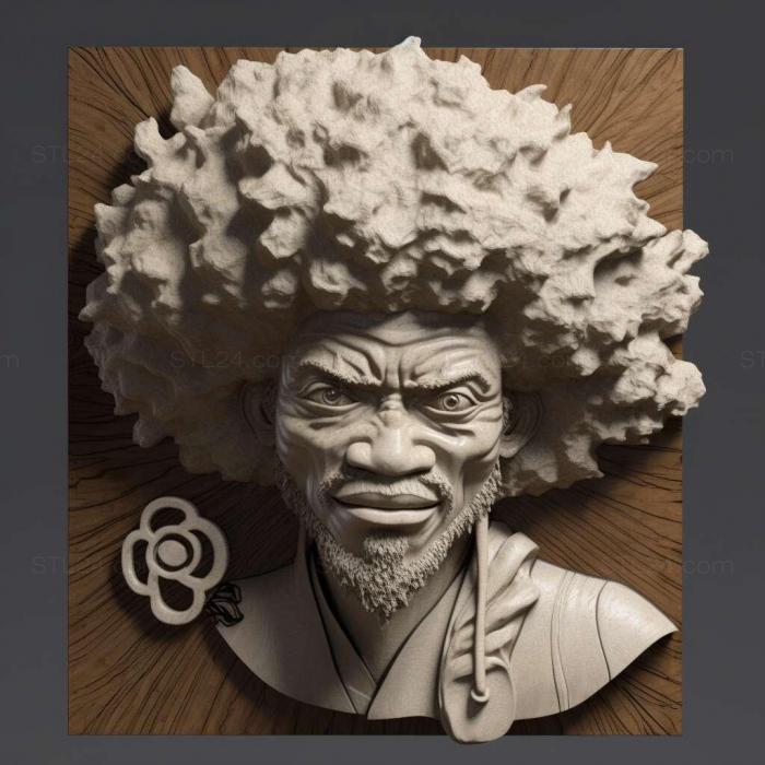 Games (Afro Samurai 3, GAMES_23191) 3D models for cnc